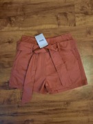 Bawełniane szorty z paskiem Sinsay rozmiar XXS