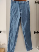Skinny high waist ankle jeans H&M 27 jeansy rurki