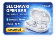 Słuchawki Fresh 'n Rebel True Wireless Open Ear Bluetooth 35h IPX4 , BIAŁE