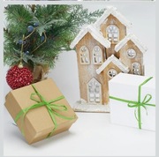 Sznurek z rafii Bożonarodzeniowej