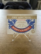 ŁOMŻA - ŁOMŻYŃSKIE - PIWO JASNE PEŁNE WYBOROWE - ETYKIETA CENA ZA 2 SZTUKI 