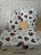 Komplet do przedszkola pościel i worki bawełna dziewczęce