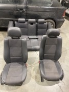 wnętrze fotele półskóra BMW e46 touring