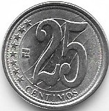 Wenezuela 25 cen.2007