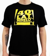 Czarna koszulka - 40 LAT MINĘŁO  -  XXL
