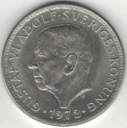 Szwecja 5 koron kronor 1972 - 28,5 mm - nr 2