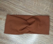 Opaska przeplatana na głowę do włosów prążek