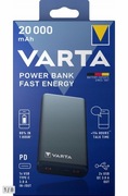 Powerbank Varta 20000 mAh srebrny