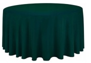 Obrusy zielony butelkowa zielen 320 cm okragly 