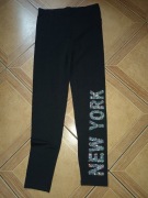 [unikat]Legginsy NEW YORK.NIEZNISZCZONE.Kobieta.Dama.Moda.Paryż.Spodnie