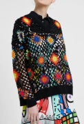 Ażurowy sweter Desigual - r.M