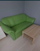 Sofa skórzana zielona 