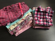 Zestaw paka ubrań dla dziewczynki na lato w rozmiarze 98