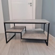 Stolik kawowy ława 100x60 loft beton na wymiar 