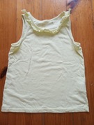 t-shirt dziewczęcy top bez rękawów Cool Club 128 żółty