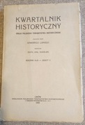 Kwartalnik Historyczny XLIX  zeszyt 3. 1935r.