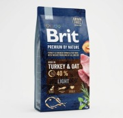 Karma dla psa z nadwagą | Indyk 30%  Odchudzanie   Brit Light 15kg 
