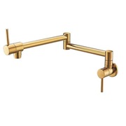 Bateria kuchenna przegubowa ścienna Seria 2 Złota Połysk A