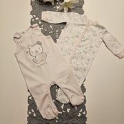 Pajacyk+śpiochy niemowlęce r. 74, 2-pak