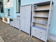 Zestaw mebli dziecięcych firmy Novelies Allpin + łóżko Ikea Hemnes