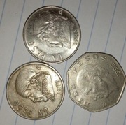 Meksyk mon.okoliczn.1978/1983 1 peso1982 .mennica Madryt