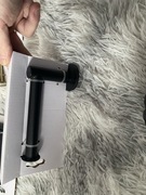 Uchwyt na papier toaletowy GoodHome Cavally czarny