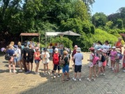 Wózek handlowy gastronomiczny do sprzedaży lodów