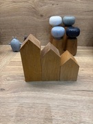 Applicata domki drewniane 3 sztuki