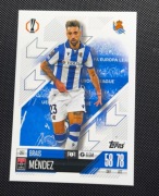 Match Attax 2024/2025 BRAIS MENDEZ nr.287 ( SOCIEDAD )