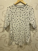 Bluzka biała w gwiazdki, Lemonada, rozm.M