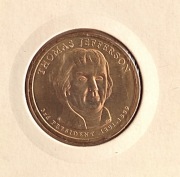 1 dolar USA - Thomas Jefferson