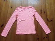 bluzka z długim rękawem 134 NEXT łososiowa JAK NOWA