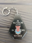 Brelok PZM Katowice WRD KWMO Drogówka Milicja MO PRL