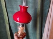 Lampa naftowa stołowa 