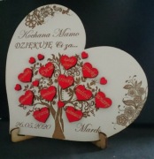 Serce statuetka dla Mamy