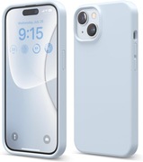 Etui iPhone 15, z Płynnego Silikonu, 6,1" (Light Blue)