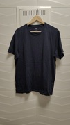 T-shirt Uniqlo Basic r. L / XL granatowa