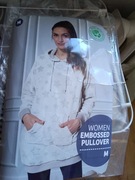 Damska  bluza z tłoczonym wzorem.