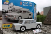 Klocki COBI 24521 Fiat 124 Berlina 1200 Youngtimer Collection