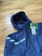 Hummel core spray jacket męska kurtka sportowa wiatrówka rozmiar S