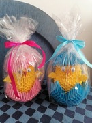 Kurczaczek w jajku. Origami modułowe