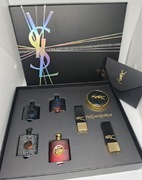 Ekskluzywny zestaw YSL – nowe mini perfumy + 2 pomadki + podkład cushion