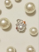 Charms Chip i Dale perełka S925