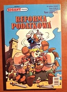 Gigant.  Reforma Podatkowa. Komiks kaczor Donald.