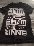 Czarna Koszulka Cropp #S#