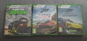 3 gry - Forza Horizon 5 + Forza Motorsport + NFS Unbound - PL, nowe, folia