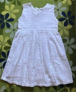 Biała sukienka ażurowa - Endo - rozm. 158-164