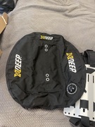 X-deep jacket twin set nowy xDeep Hydros 50 DIR stainless steel backplate