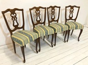 4 ELEGANCKIE TAPICEROWANE KRZESŁA LOUIS XV  TRANSPORT CAŁA POLSKA 