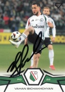 Vahan Bichakhchyan oryginalny autograf! karta sportzoo Legia Warszawa